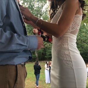 Charlotte Russe Sweet White Mini Dress